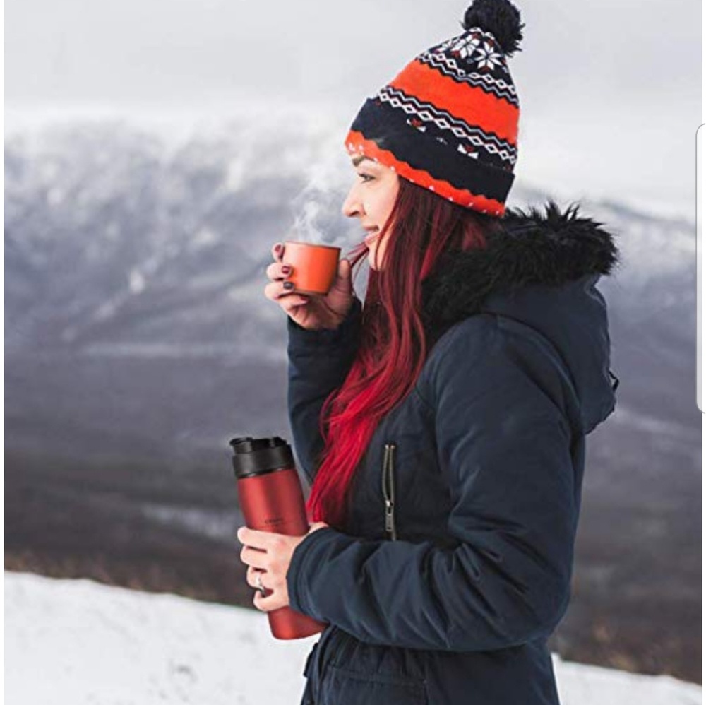 Portable French Press Coffee Maker - Picture 3 of 7